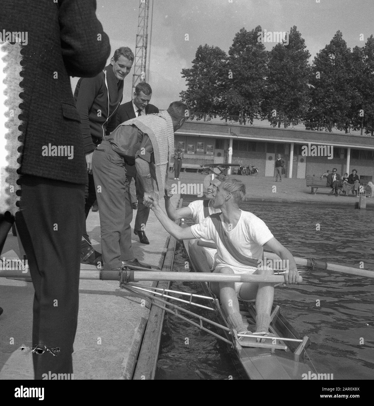 European rowing championships Bosbaan, Danish two without award