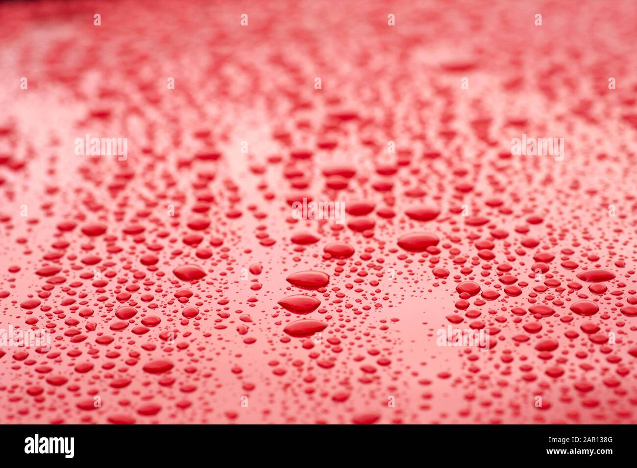 Water beads waxed car hires stock photography and images Alamy