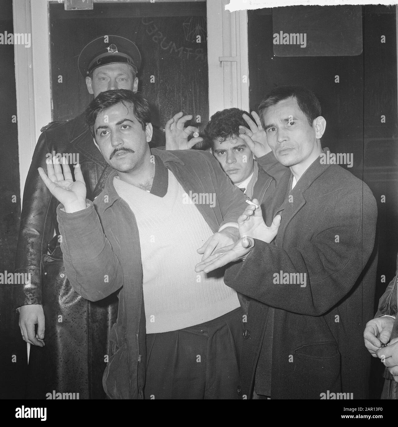 Turkish riot at Schiphol Airport, the Turks at Schiphol Date: January ...