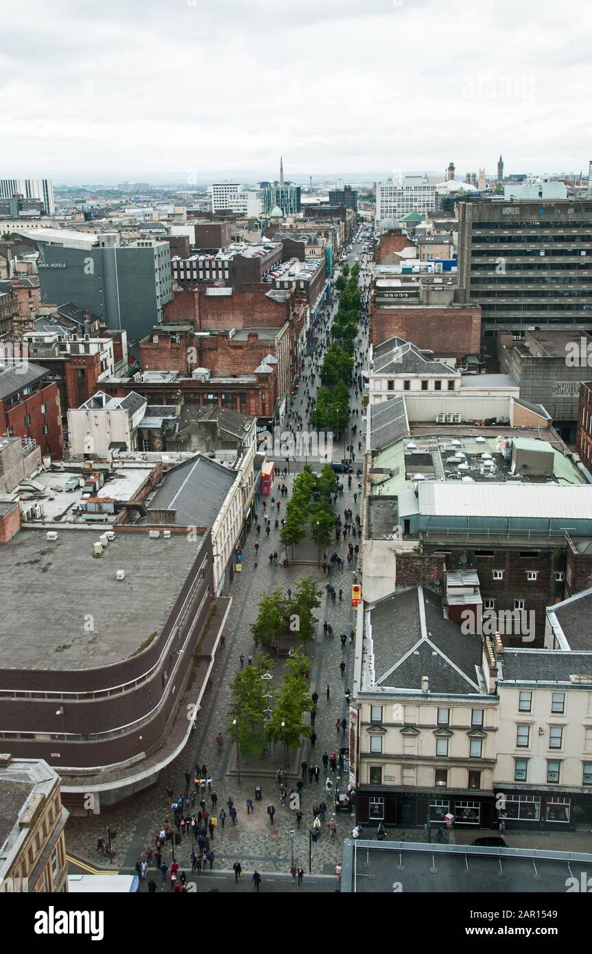 Around the UK - Glasgow Stock Photo