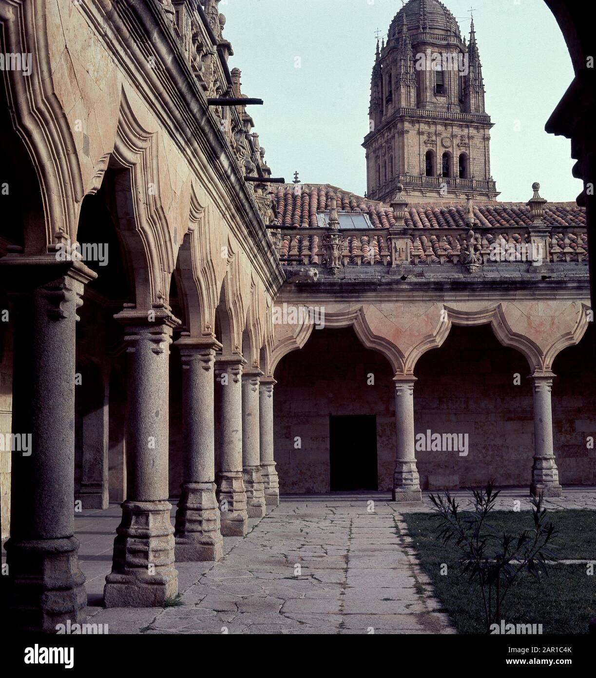 PATIOS. Location ESCUELAS MENORES. SALAMANCA. SPAIN Stock Photo Alamy