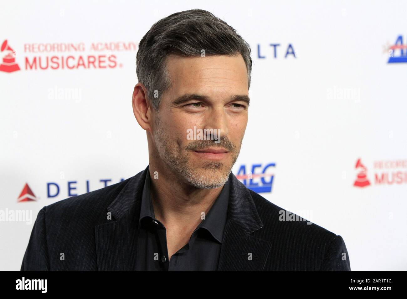 January 24, 2020, Los Angeles, CA, USA: LOS ANGELES - JAN 24:  Eddie Cibrian at the 2020 Muiscares at the Los Angeles Convention Center on January 24, 2020 in Los Angeles, CA (Credit Image: © Kay Blake/ZUMA Wire) Stock Photo