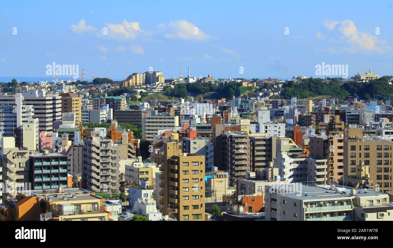 Japan houses and apartments Stock Photo