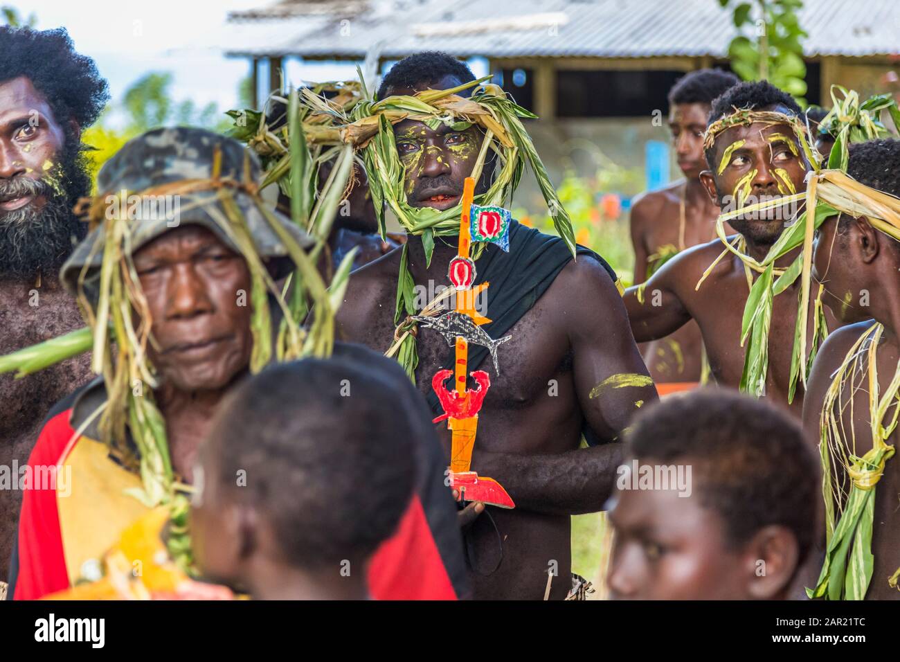 Papua new guinea music musical instrument hi-res stock photography and