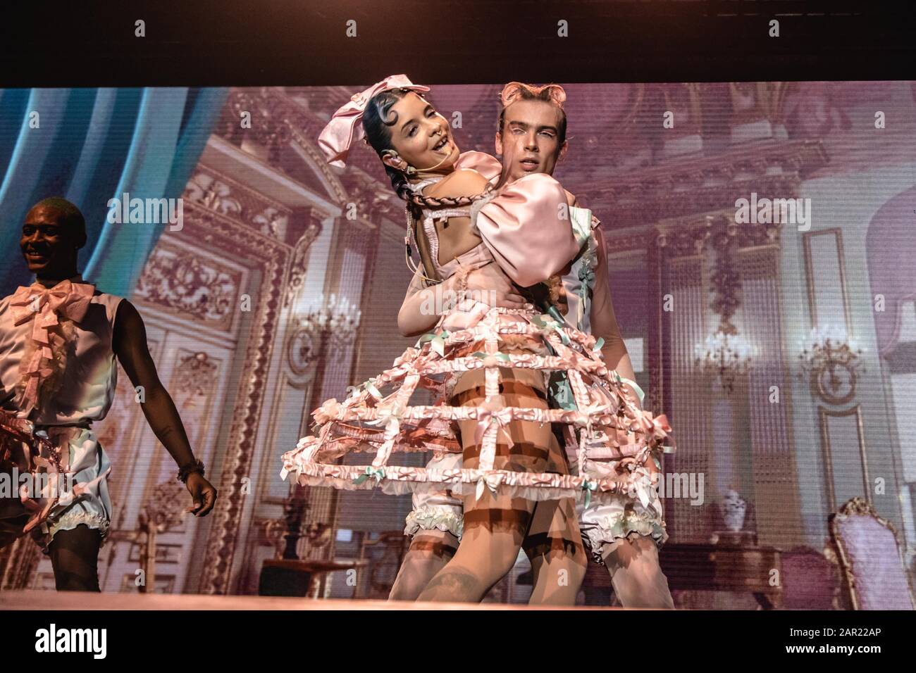 Padova, Italy. 24th Jan, 2020. Melanie Martinez during Melanie Martinez -  The K-12 Tour at the Gran Teatro Geox in Padova, Italy, January 24 2020  Credit: Independent Photo Agency/Alamy Live News Stock Photo - Alamy