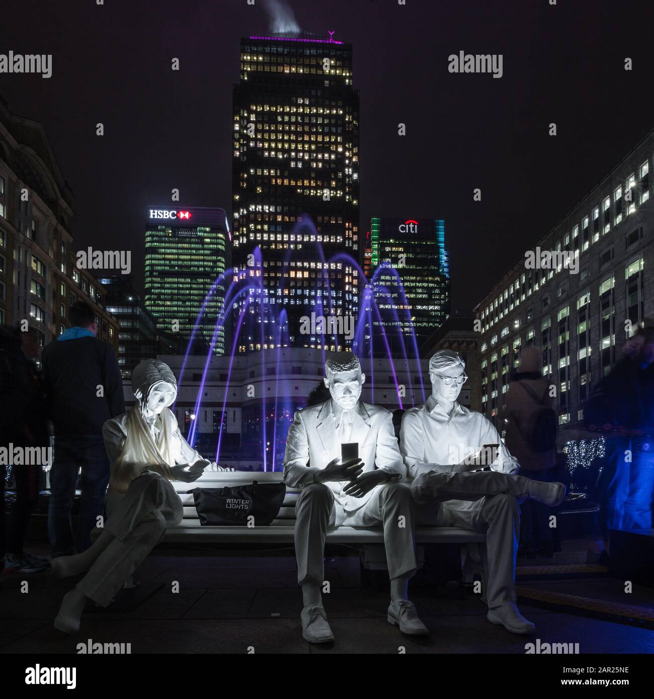 London, England, United Kingdom January 24, 2020 Absorbed by Light