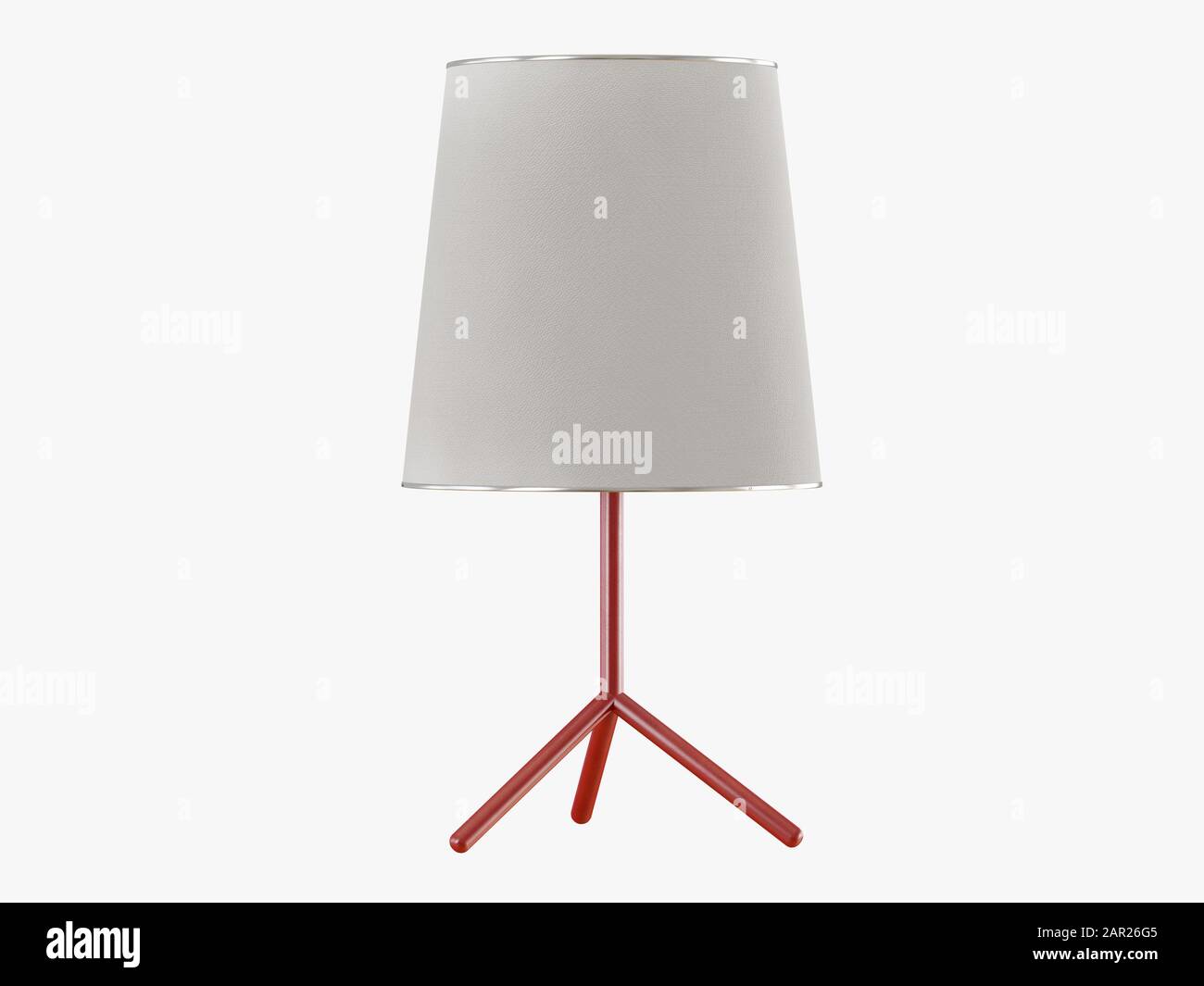 Floor lamp 3d rendering Stock Photo - Alamy