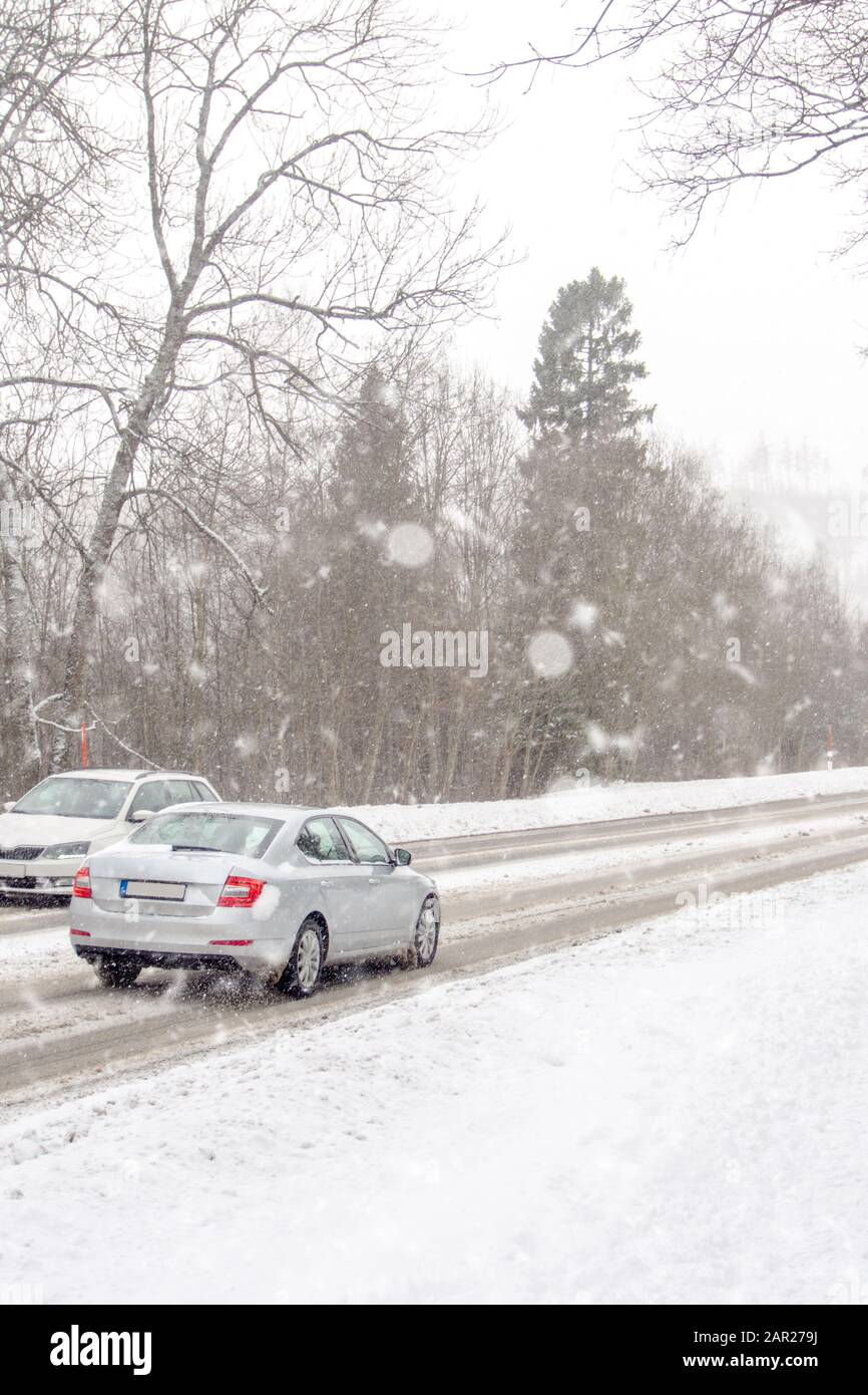 photo Photography Heavy Snow Falling alamy