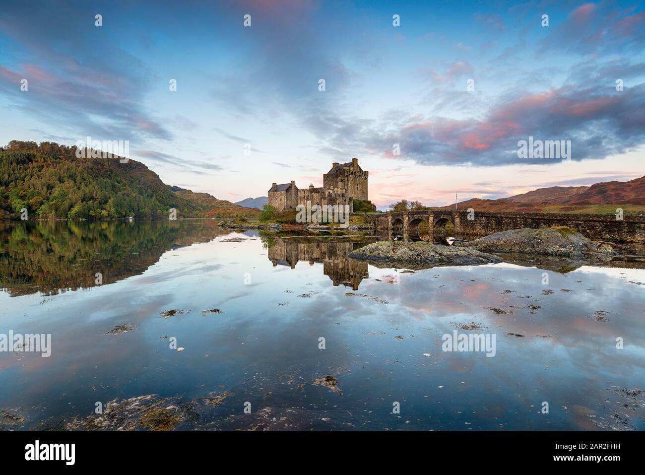 Sunrise At Eilean Donan A Fairytale Castle On The Shires Of Loch Alsh sunrise-at-eilean-donan-a-fairytale-castle-on-the-shires-of-loch-alsh