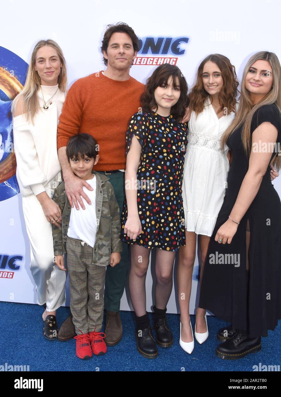 Los Angeles, California, USA 25th January 2020 Singer Edei, Actor James