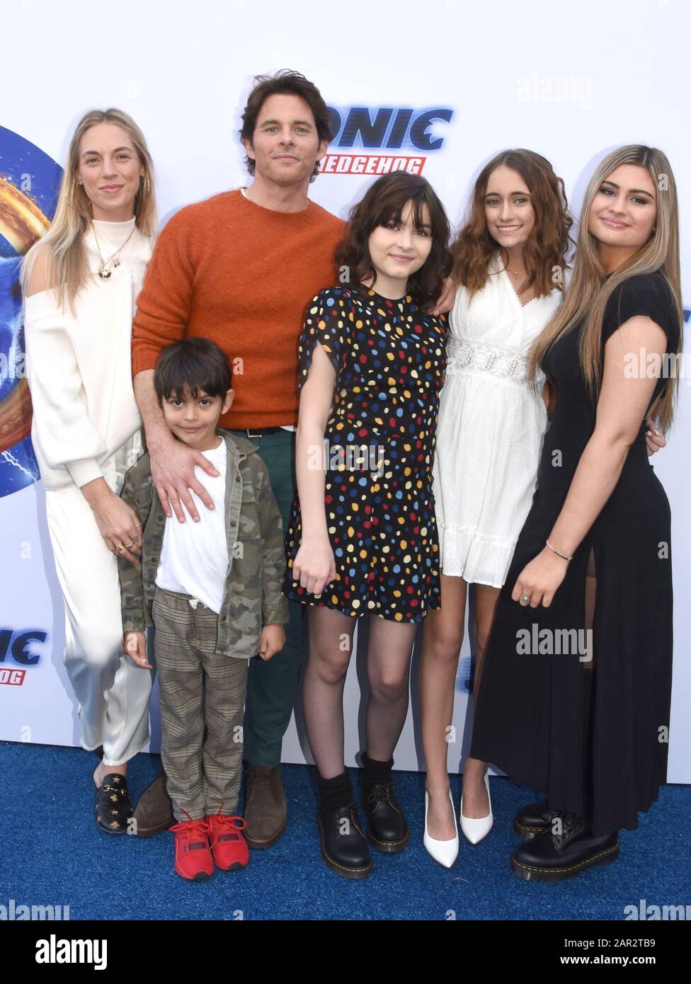 Los Angeles, California, USA 25th January 2020 Singer Edei, Actor James