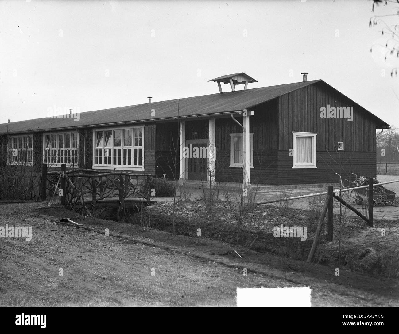 First Finnish School in Voorschoten opened Date: 24 February 1949 Location: Voorschoten, Zuid-Holland Keywords: SCHOOL Stock Photo