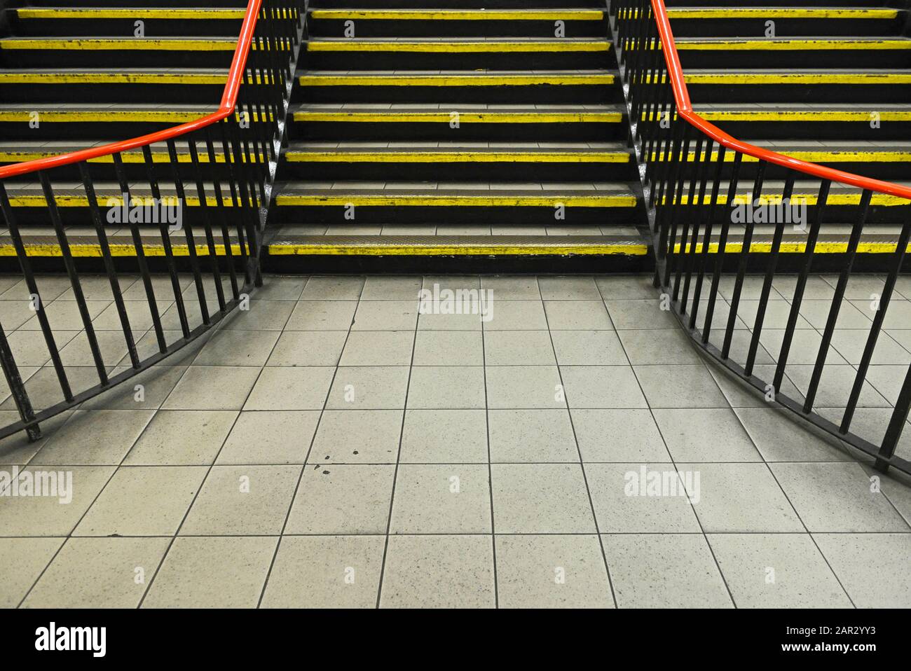Flight of stairs in london hi-res stock photography and images - Alamy