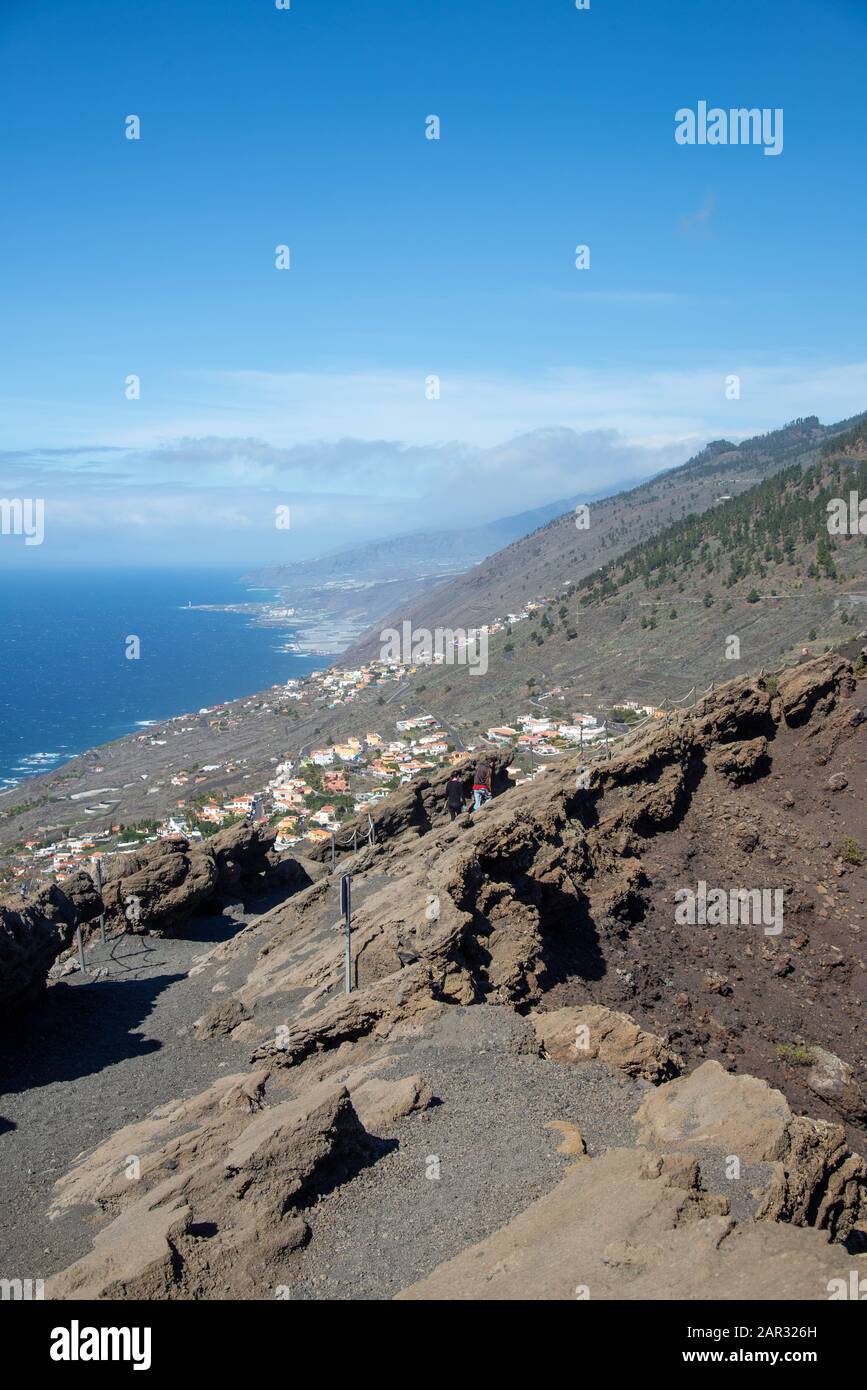 village Tenequia at La Palma, Canary island, Spain Stock Photo