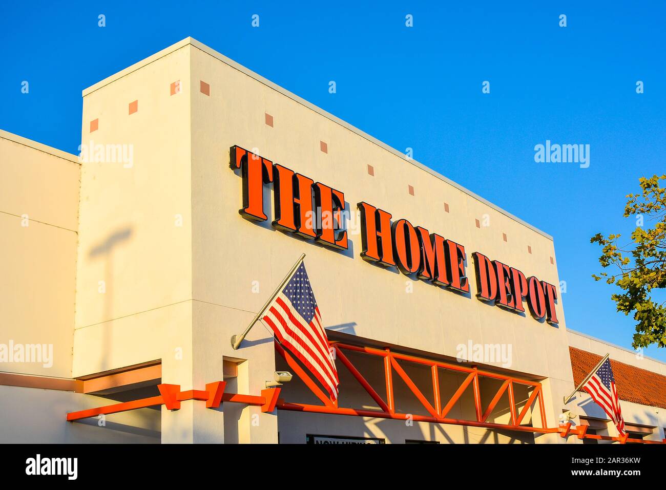 Home Depot branch store - San Carlos, CA, USA Stock Photo