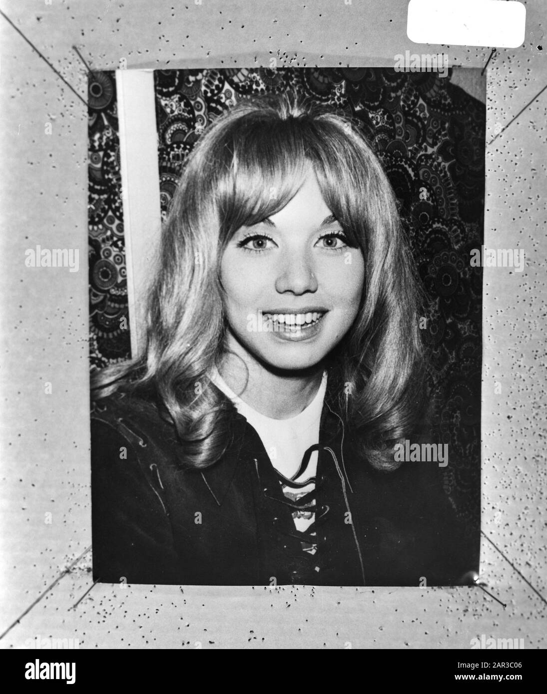 Spanish representative for Eurovision Song Contest Karina, headline Date:  January 25, 1971 Location: Spain Stock Photo - Alamy