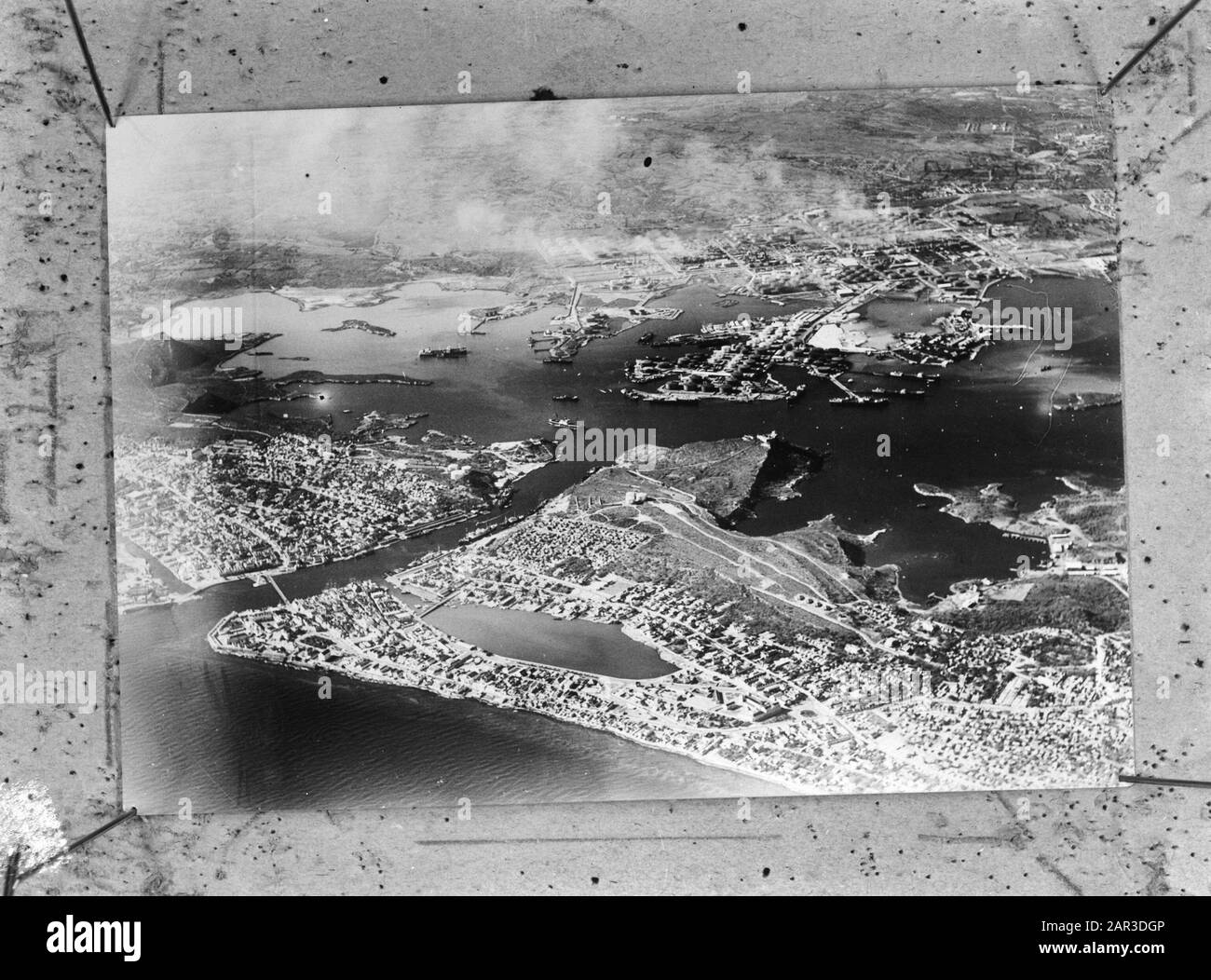 Curacao aerial view Black and White Stock Photos & Images - Alamy