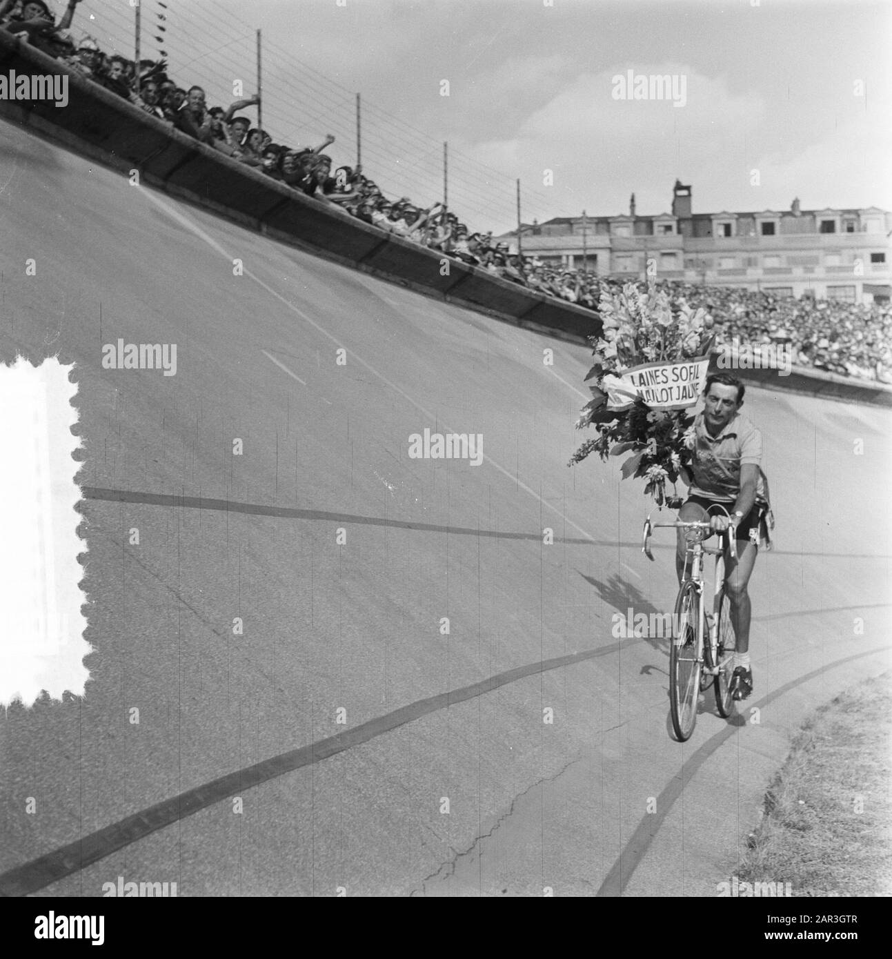 Fausto Coppi at the 1952 Tour de France Stock Photo