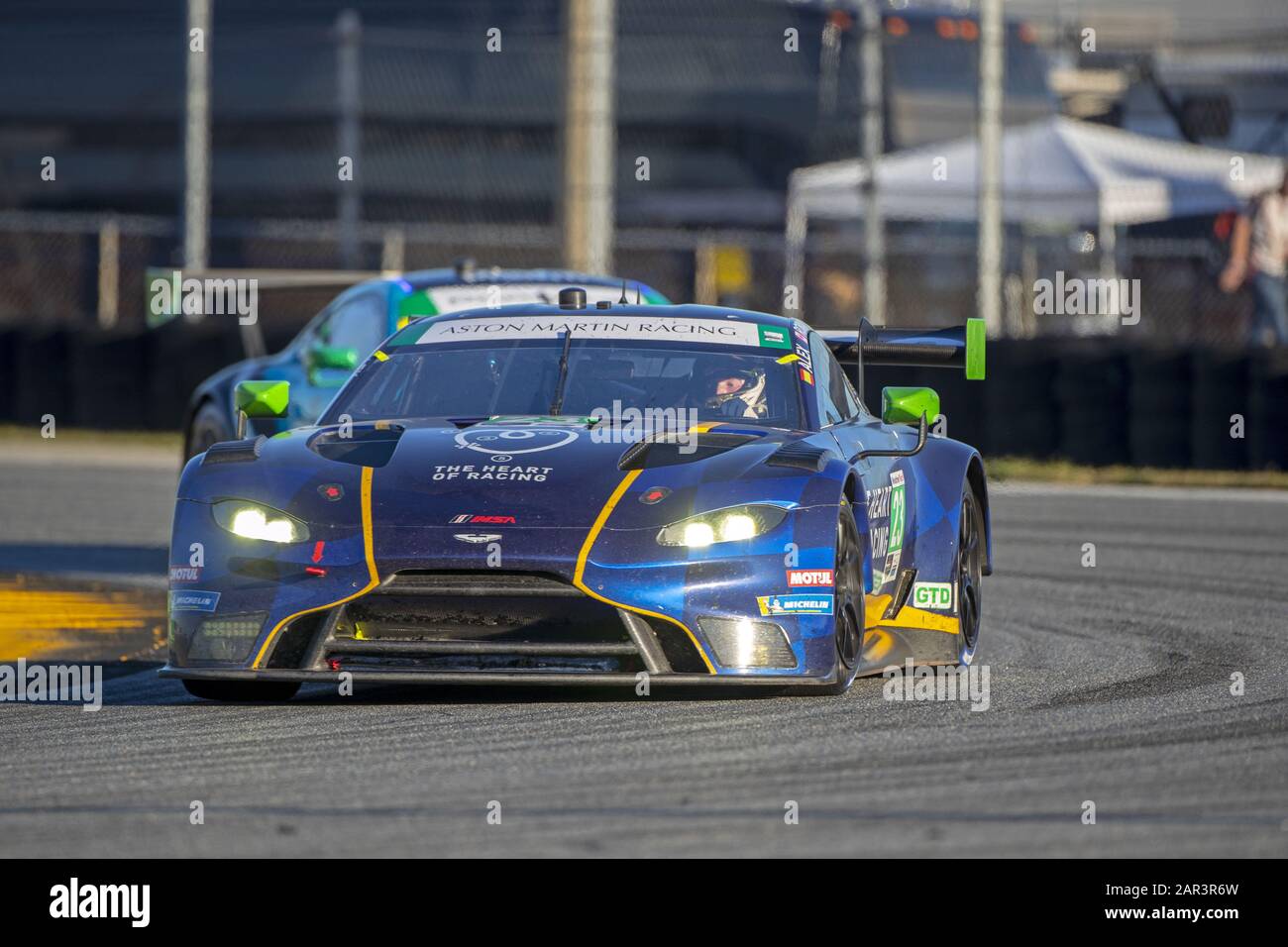 Daytona Beach, Florida, USA. 25th Jan, 2020. The Heart Of Racing Aston ...