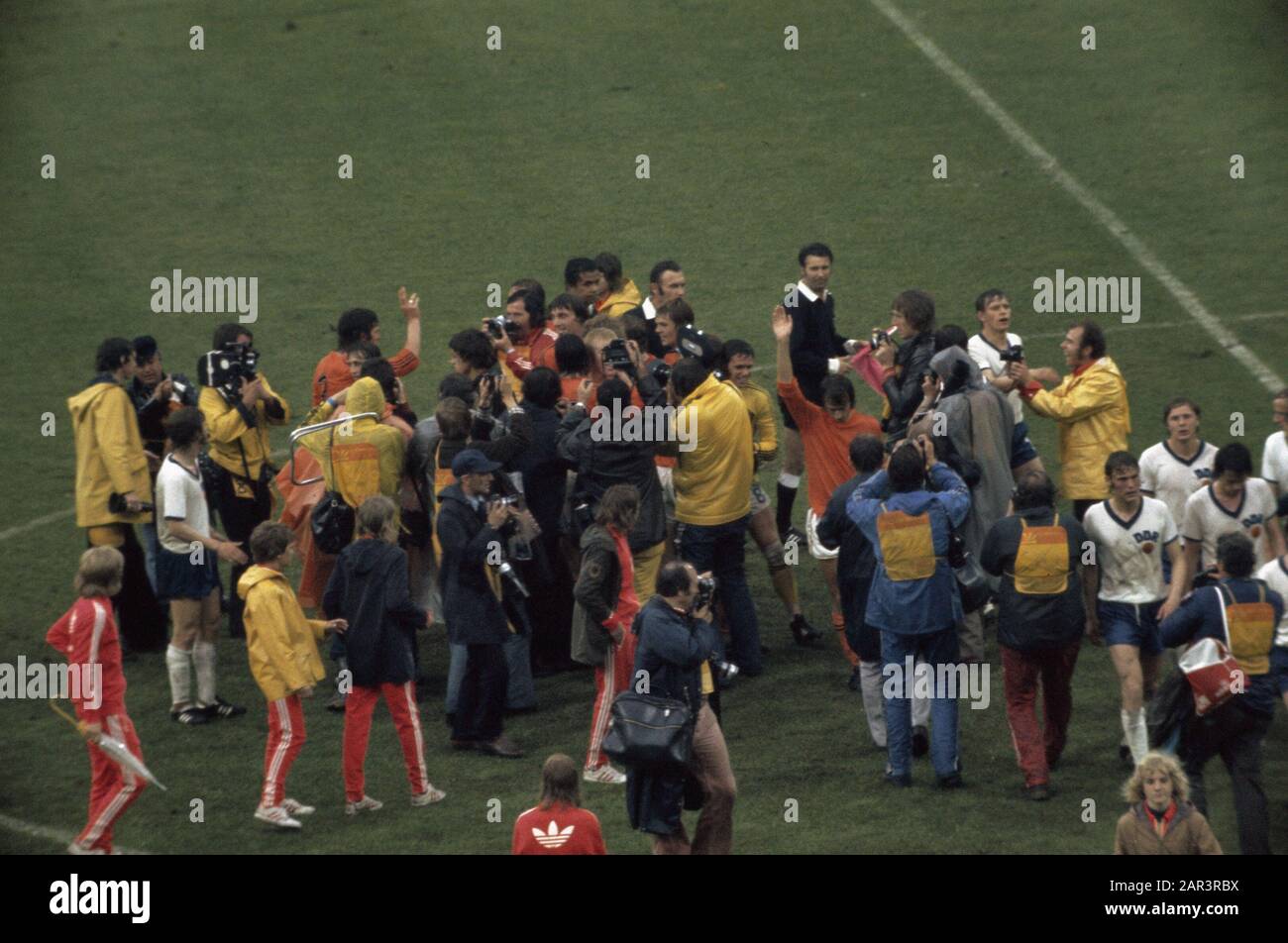 World Football Championship 1974 in Munich, Netherlands against DDR, 2