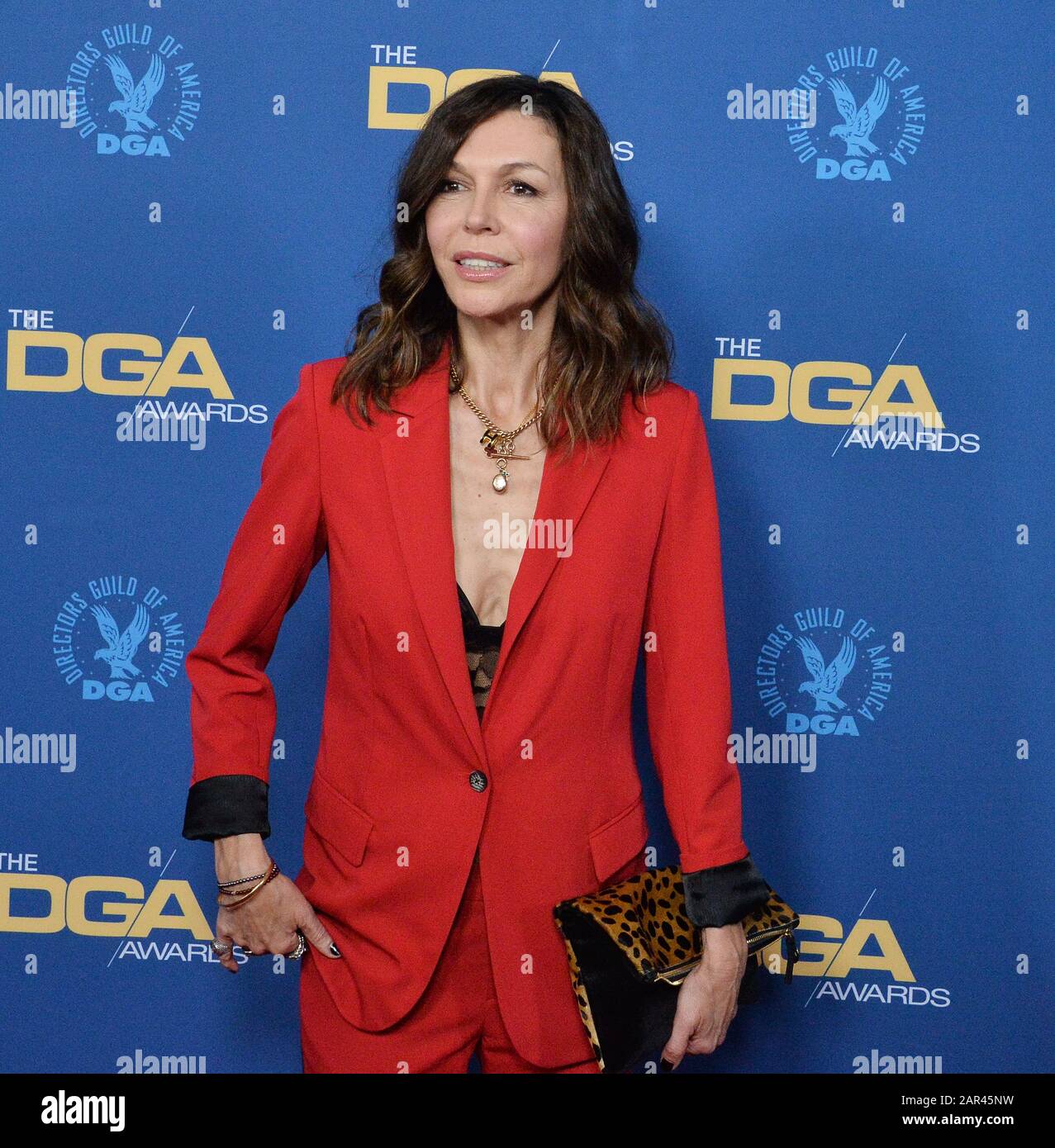 Los Angeles, United States. 26th Jan, 2020. Finola Hughes attends the 72nd annual Directors Guild of America Awards at the Ritz-Carlton in downtown Los Angeles on Saturday, January 25, 2020. Photo by Jim Ruymen/UPI Credit: UPI/Alamy Live News Stock Photo