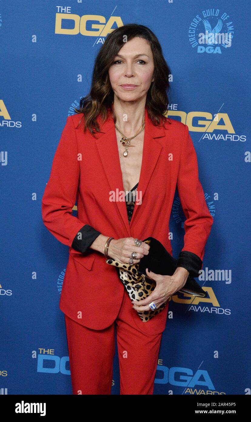 Los Angeles, United States. 26th Jan, 2020. Finola Hughes attends the 72nd annual Directors Guild of America Awards at the Ritz-Carlton in downtown Los Angeles on Saturday, January 25, 2020. Photo by Jim Ruymen/UPI Credit: UPI/Alamy Live News Stock Photo