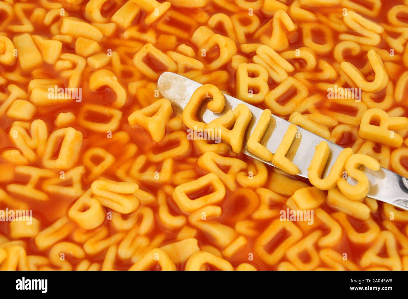 Alphabet spaghetti letters hires stock photography and images Alamy