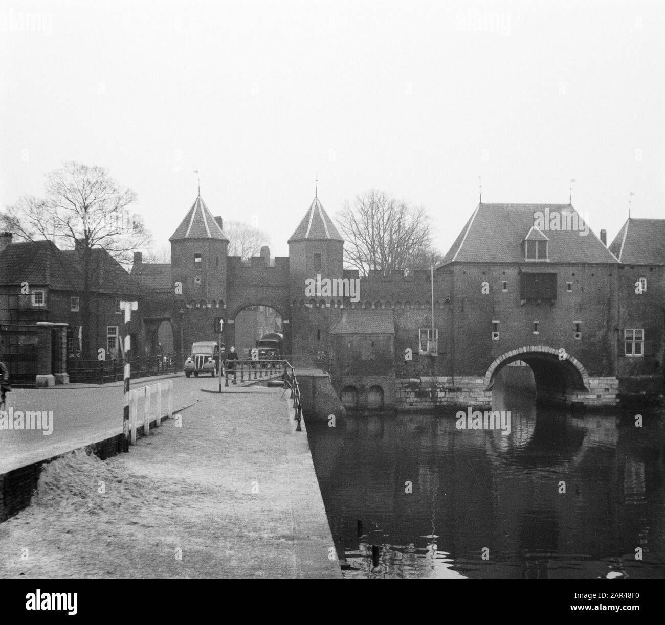 Townscapes Amersfoort Date: 21 January 1953 Location: Amersfoort Keywords: Cityscapes Stock Photo