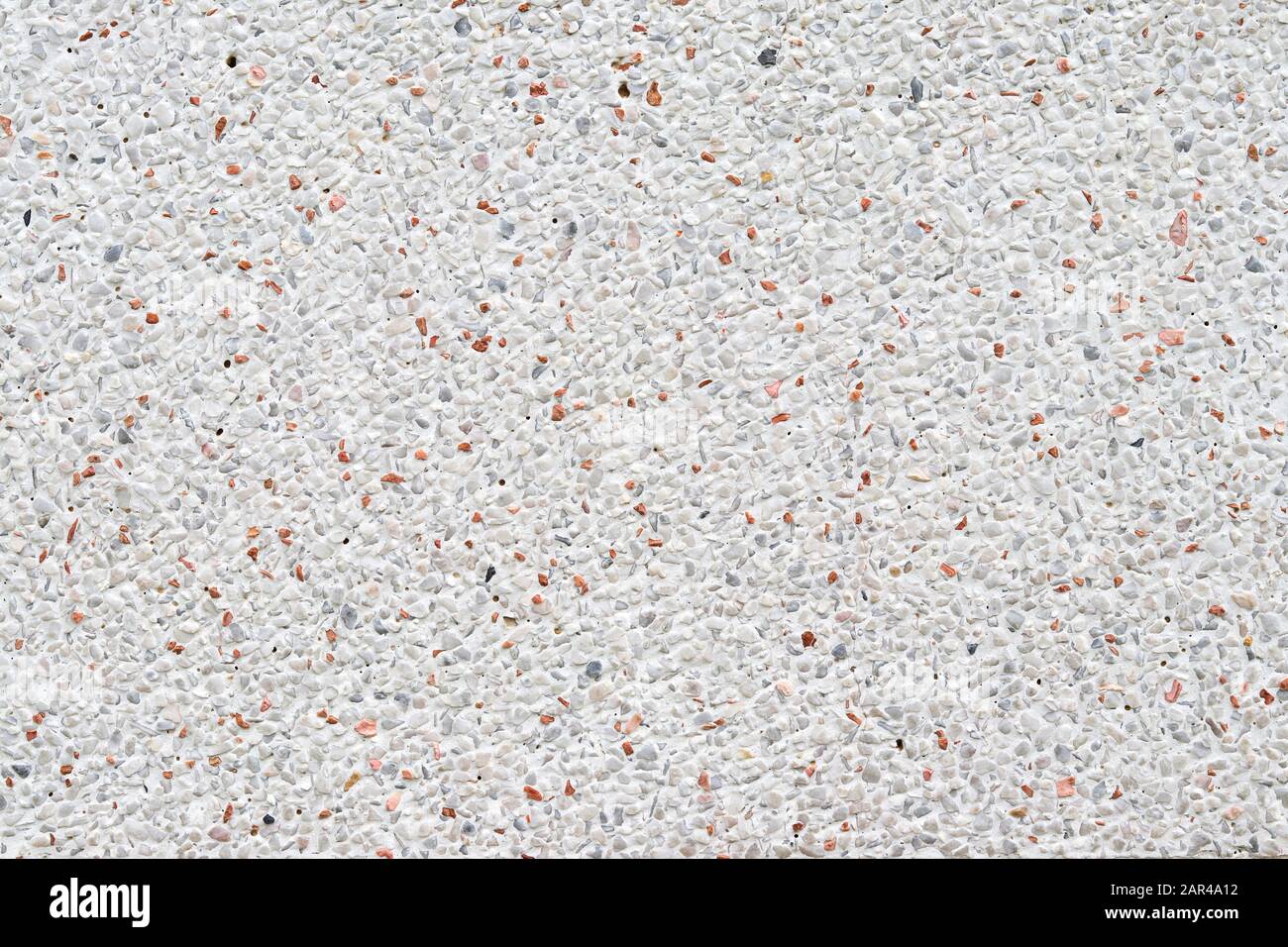 The surface decorated with marble fragments. Stock Photo