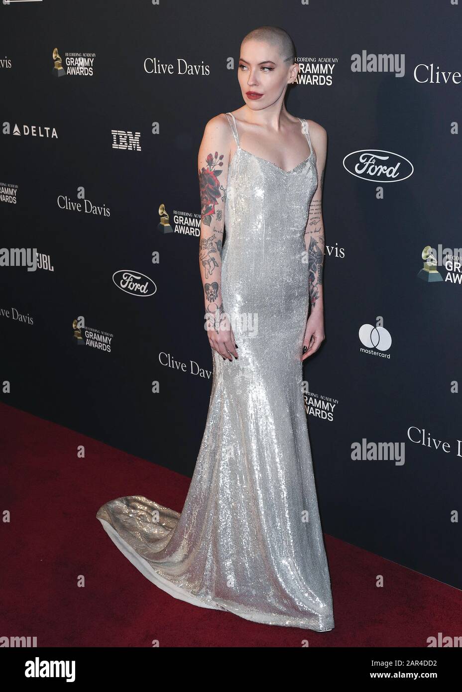 BEVERLY HILLS, LOS ANGELES, CALIFORNIA, USA - JANUARY 25: Bishop Briggs