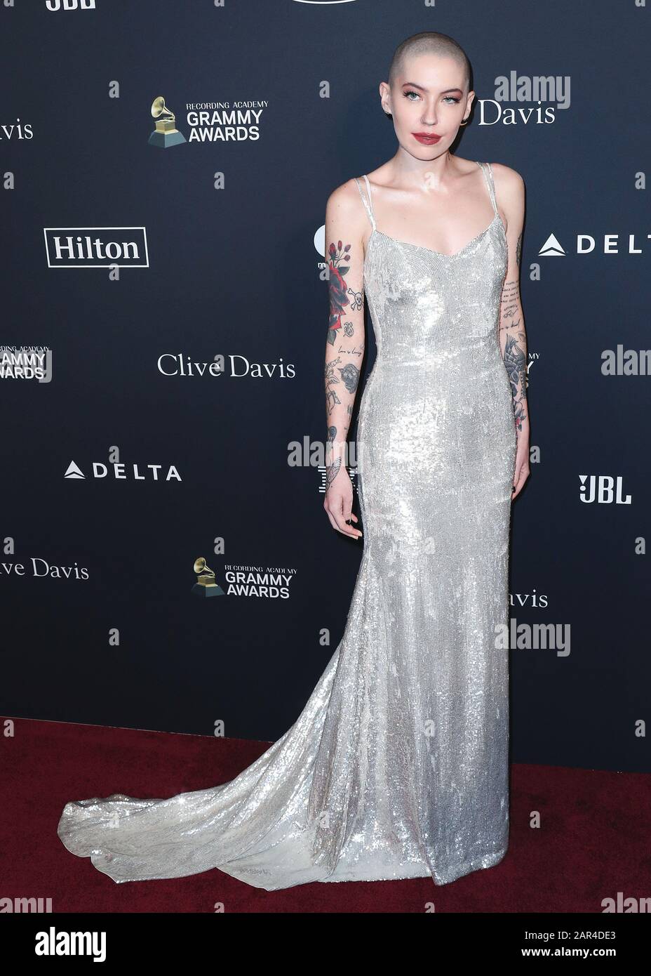 BEVERLY HILLS, LOS ANGELES, CALIFORNIA, USA - JANUARY 25: Bishop Briggs