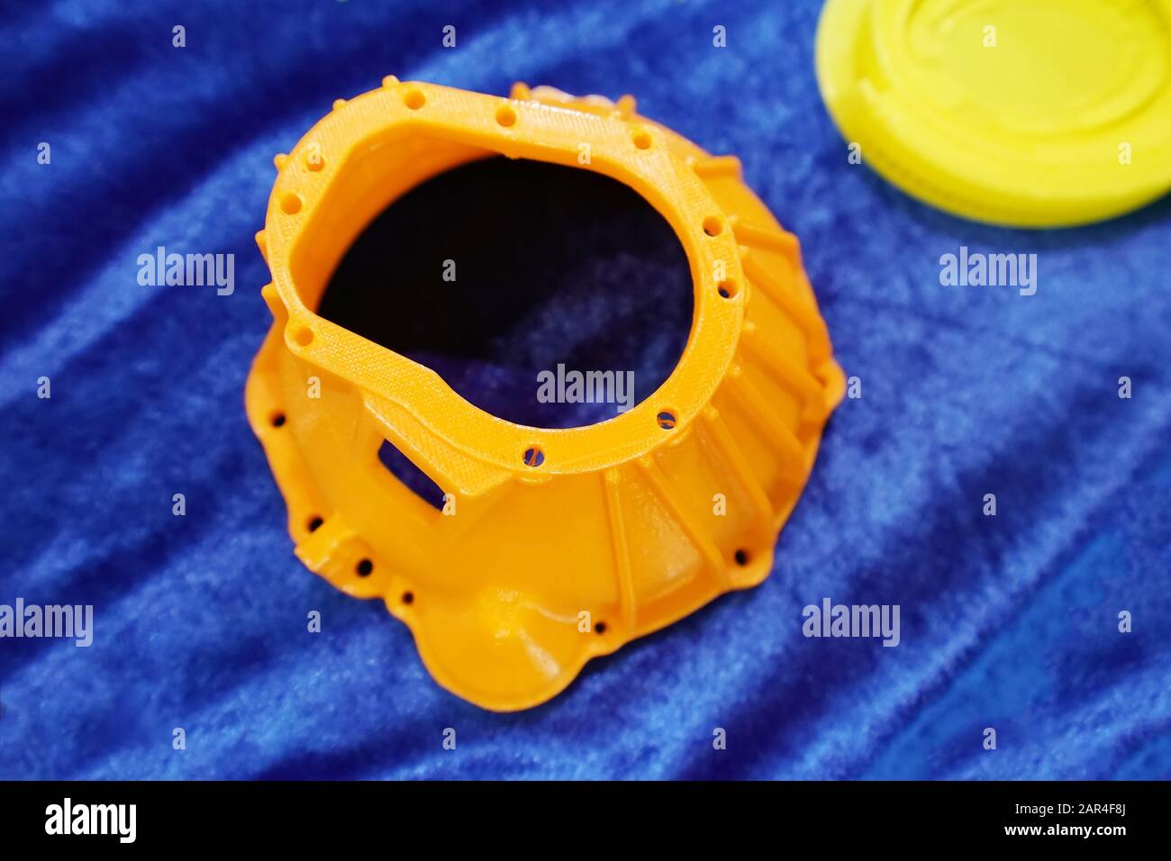 object printed 3d printer close-up. Progressive modern additive ...