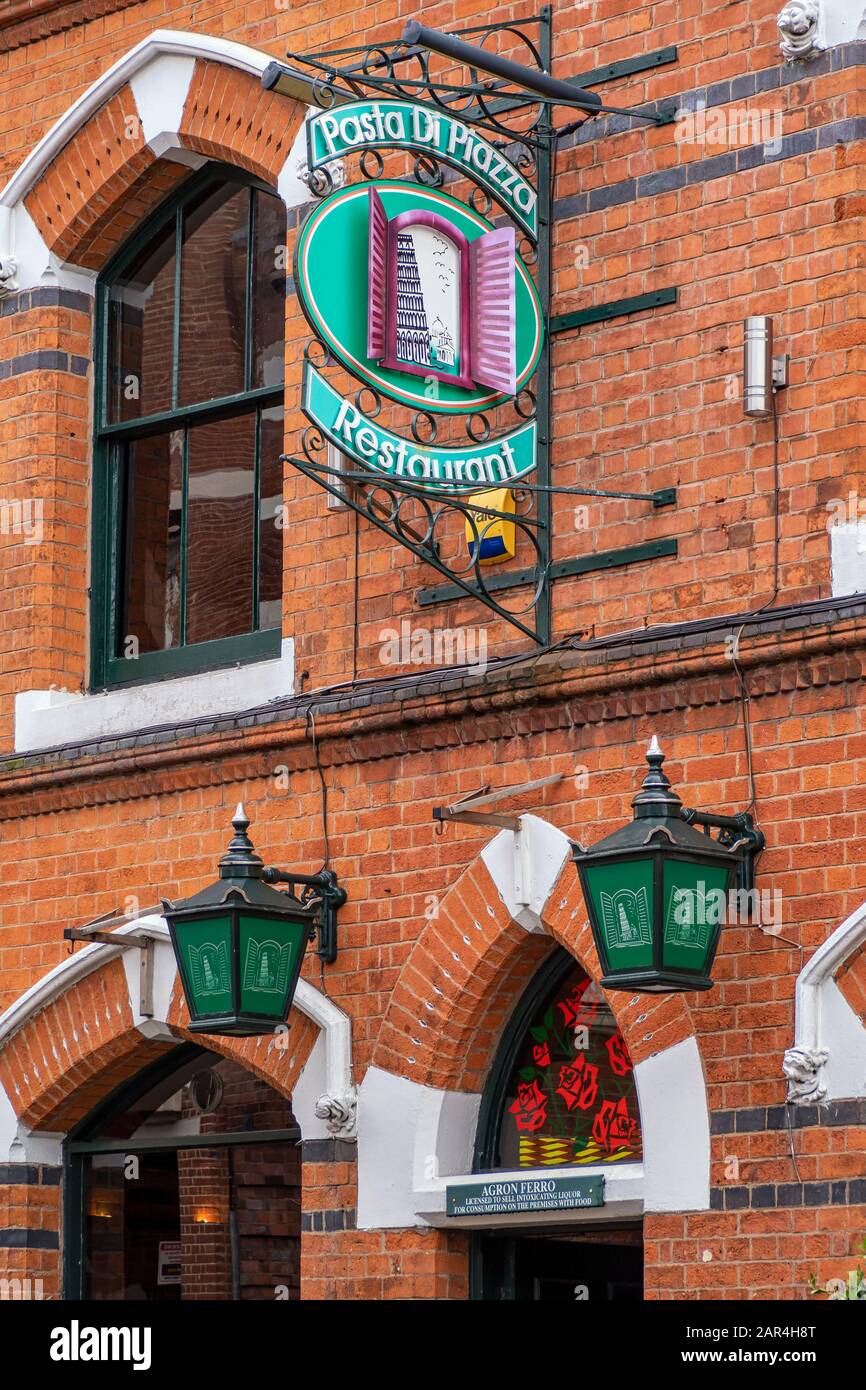 Pretty pasta di piazza restaurant hires stock photography and images