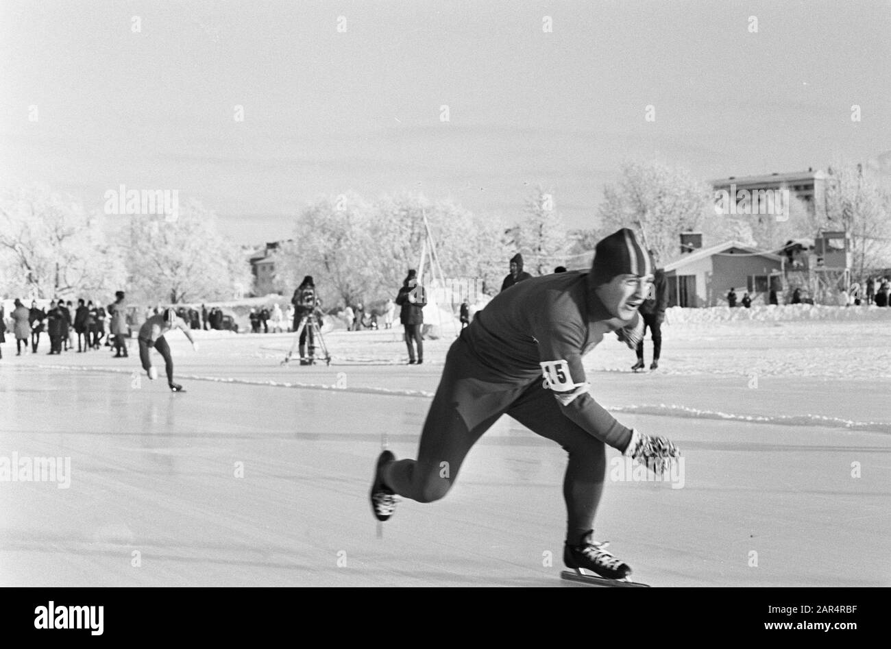 European Skating Championships in Lathi, Finland Date: January 29, 1967 Location: Finland Keywords: SKATS KAMPONIES Stock Photo