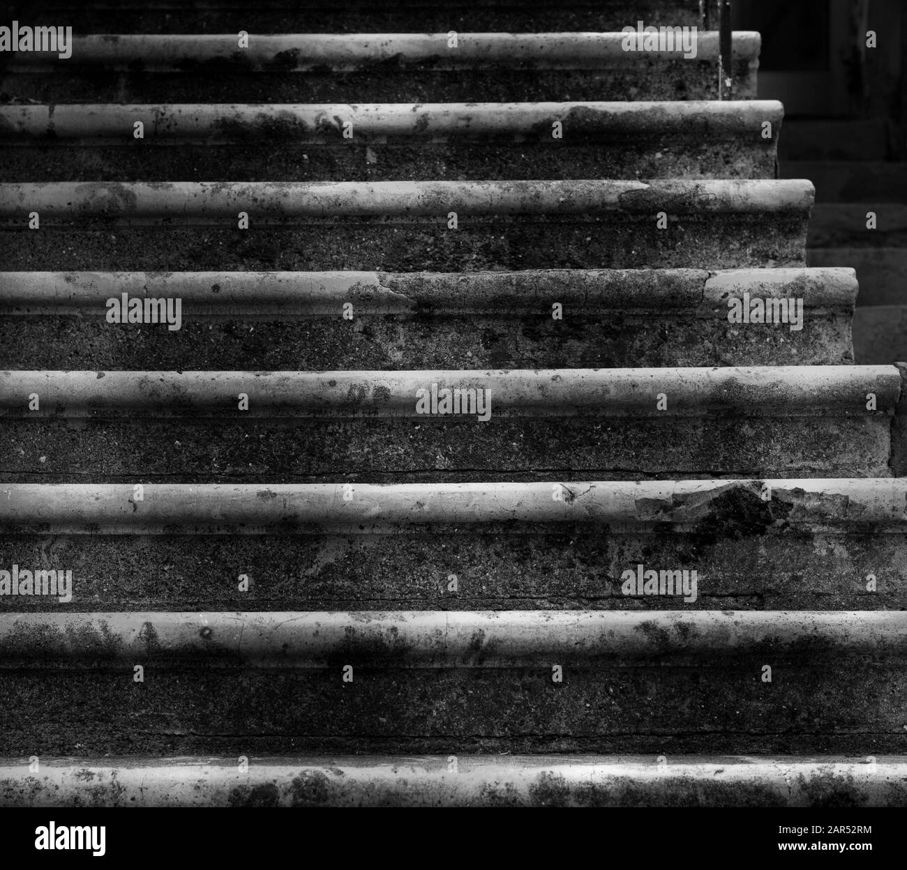 Stony stairs Black and White Stock Photos & Images - Alamy