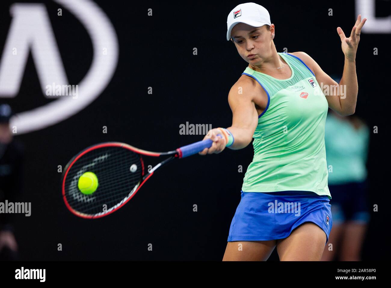 Melbourne, Australia. 26 January, 2020. Ashleigh Barty during The Australian  Open. Credit: Dave Hewison/Alamy Live News Stock Photo - Alamy