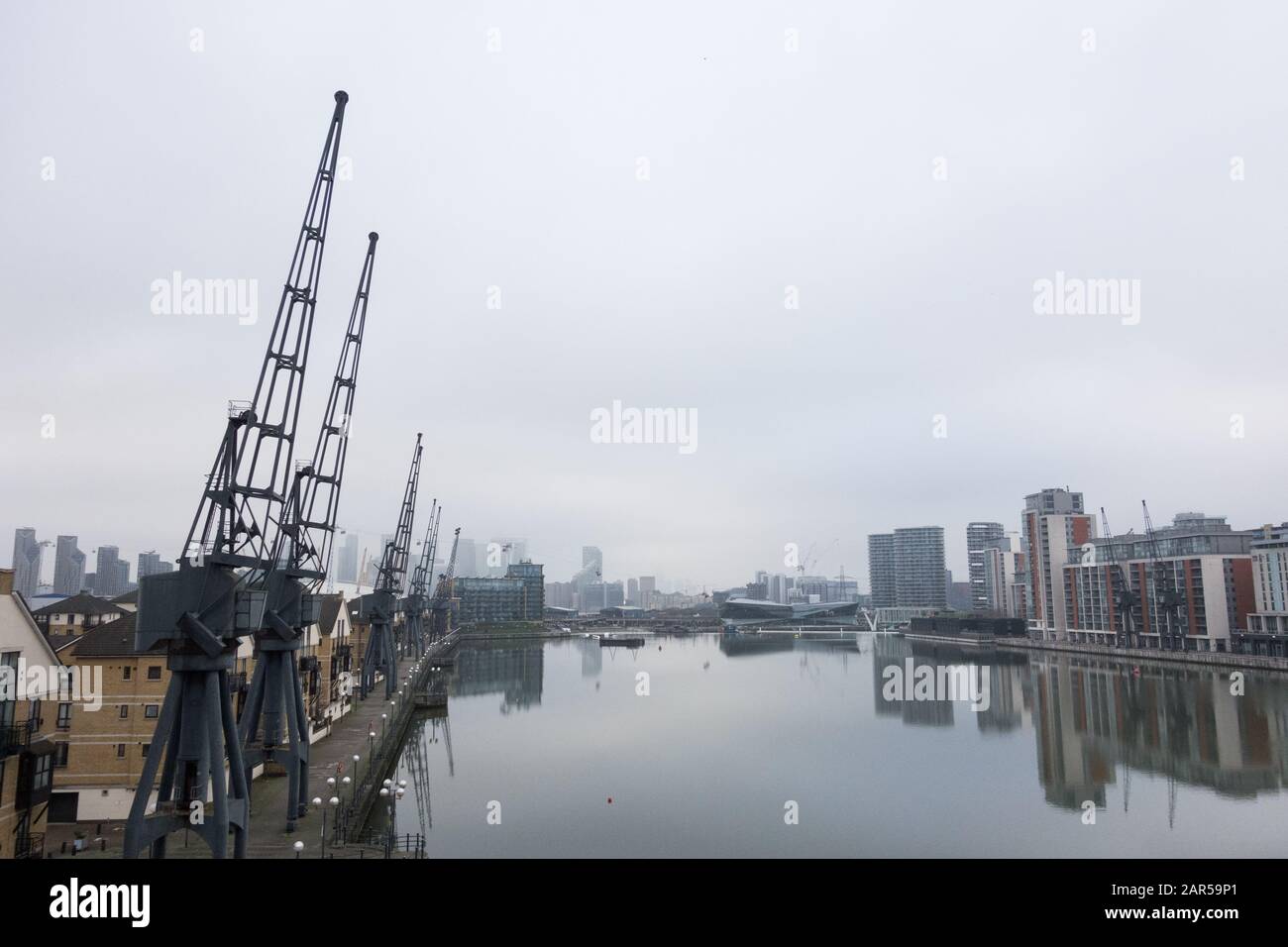 Royal Victoria Docks housing development, London, UK Stock Photo Alamy