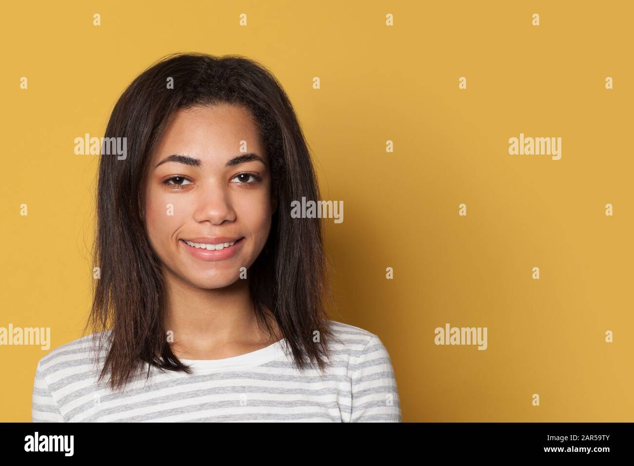 Mixed race young woman hi-res stock photography and images - Alamy