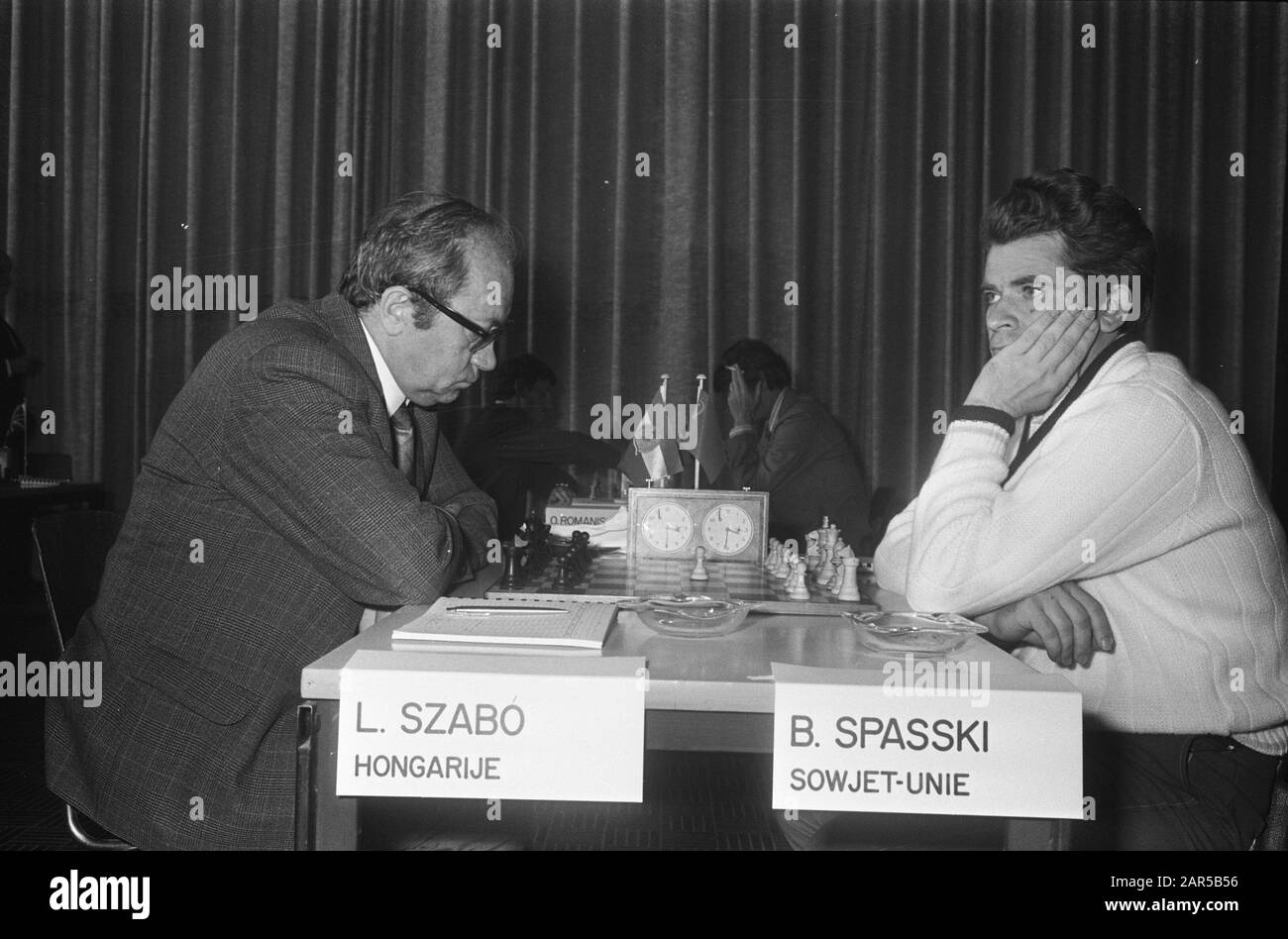 Chess boris spassky hi-res stock photography and images - Alamy