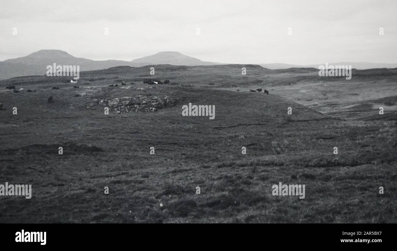 scottish highlands in the early 1960's Stock Photo - Alamy