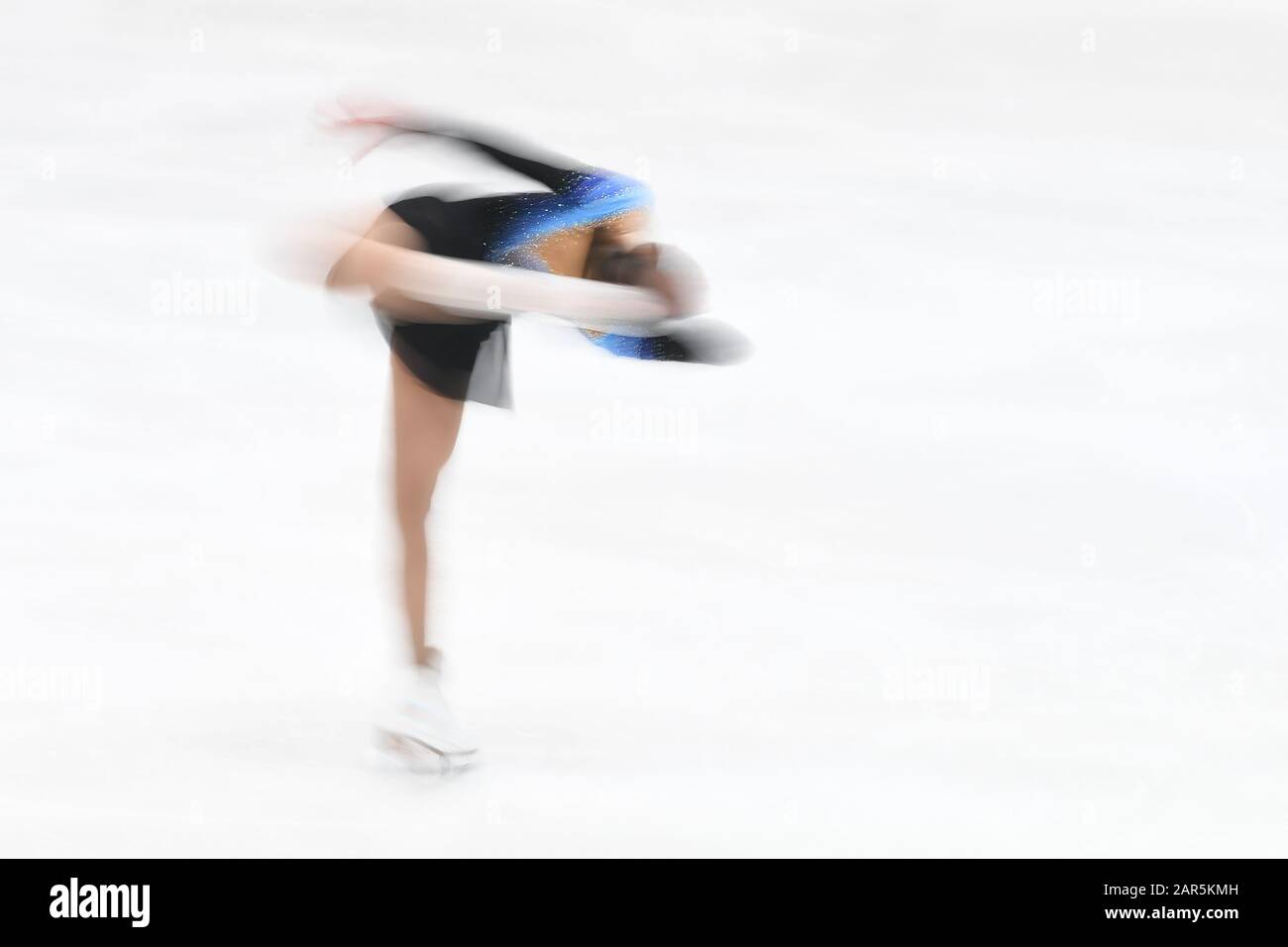 Ekaterina RYABOVA, (AZE), during Ladies Free Program at the ISU