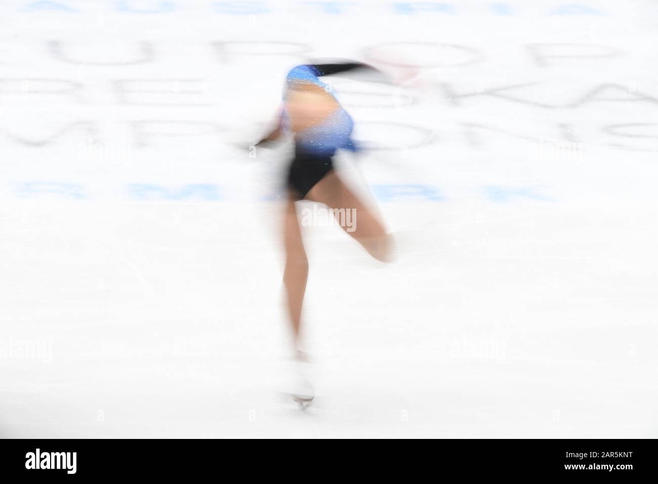 Ekaterina RYABOVA, (AZE), during Ladies Free Program at the ISU