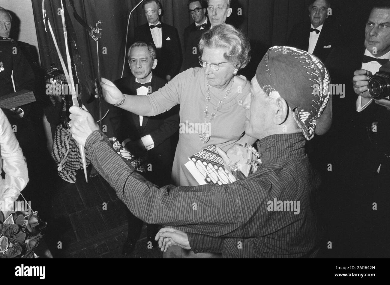 Royal Family Is Present At The Premiere Of The Royal Javanese Queen Juliana And A Member alamy
