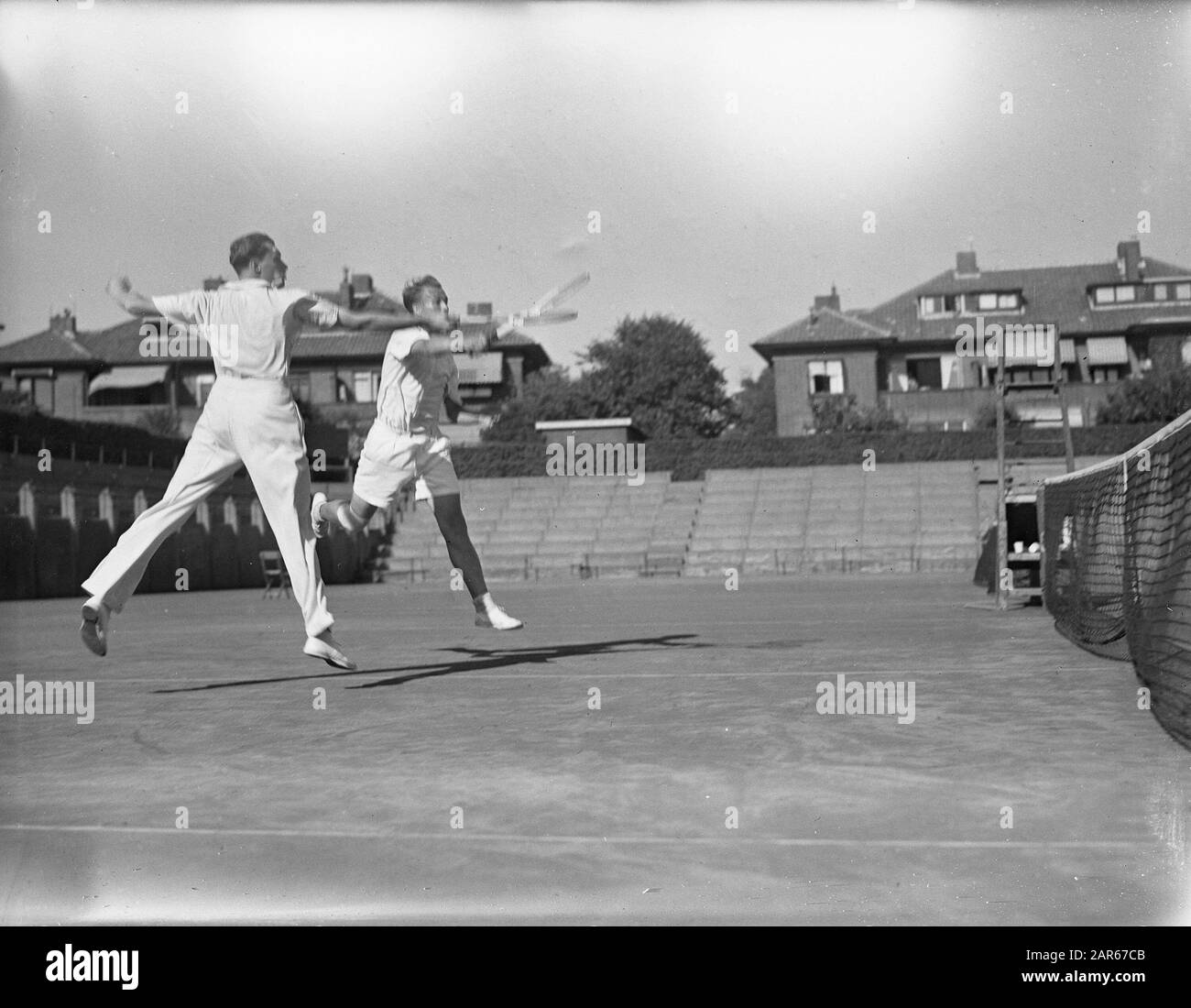 Dutch tennis championships Date 22 August 1947 Keywords tennis