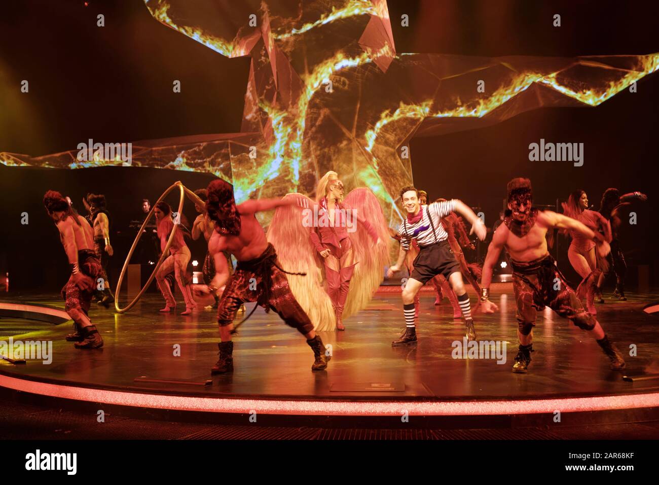 Paris, France. 25th Jan, 2020. The world of Jaleya by Cirque de Paname:  performance in the imaginary universe of the World of Jaleya Stock Photo
