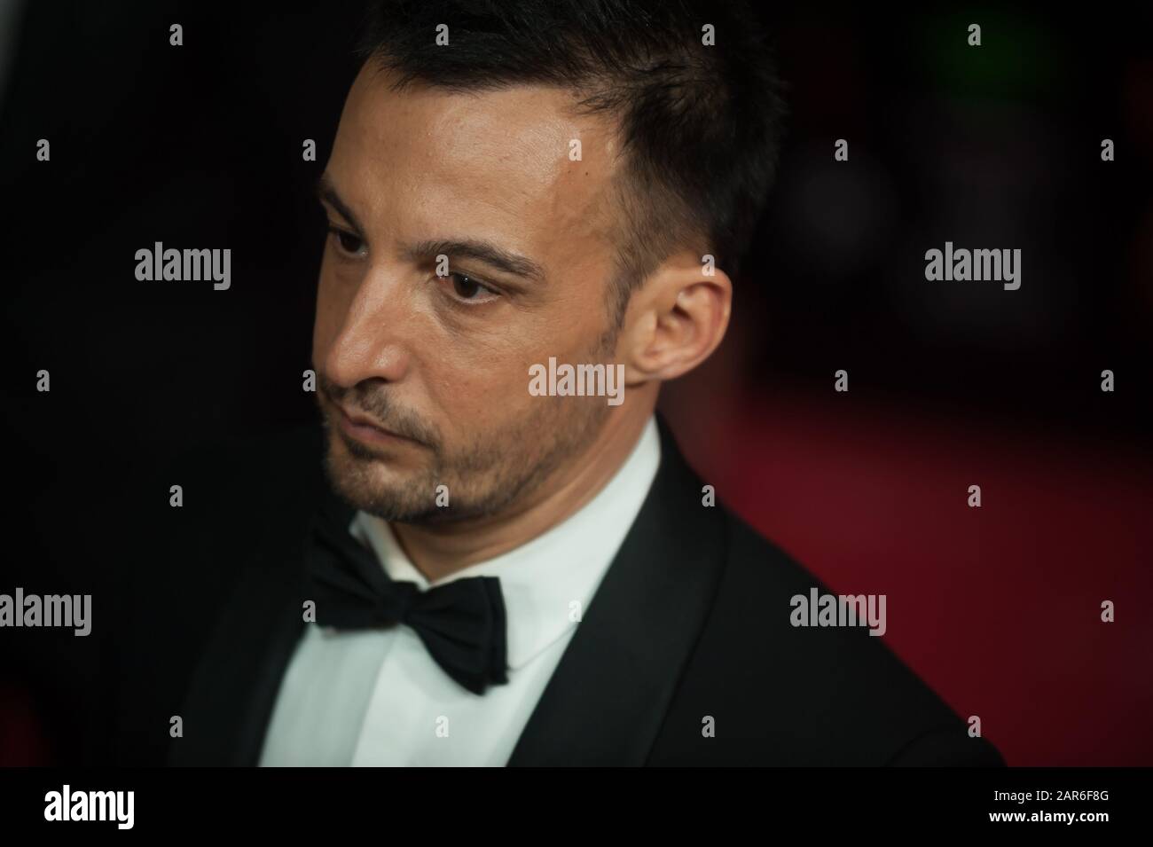 Alejandro Amenabar attends the 34th edition of Spanish Film Academy's Goya Awards ceremony, at Jose Maria Martin Carpena sport palace. Stock Photo