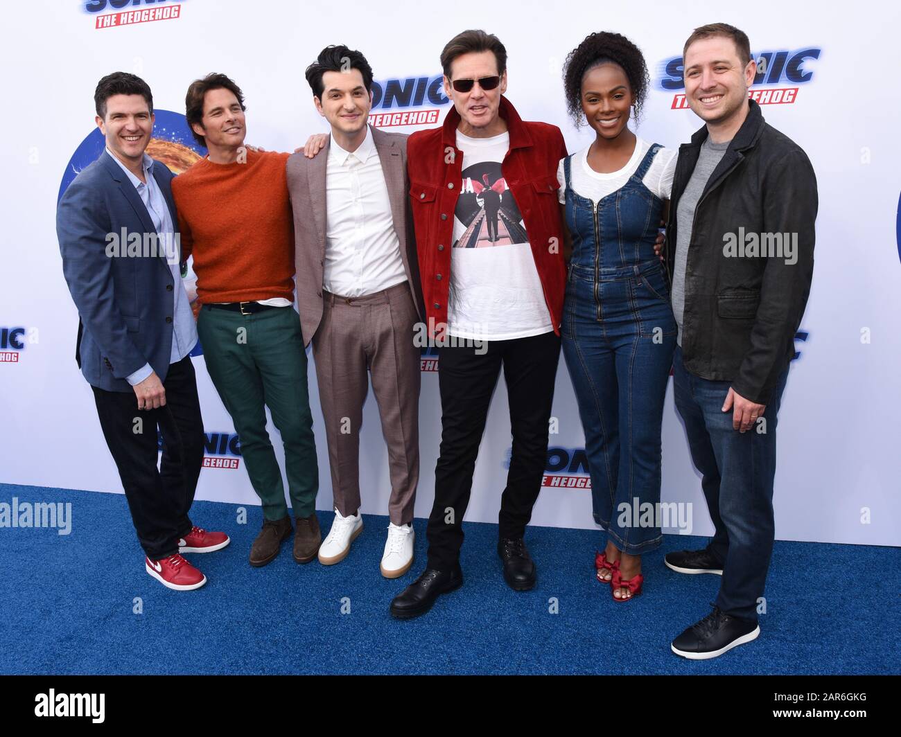 Cast member Ben Schwartz attends the Sonic the Hedgehog family day event  on the Paramount Pictures lot in Los Angeles on Saturday, January 25, 2020.  Storyline: Based on the global blockbuster videogame