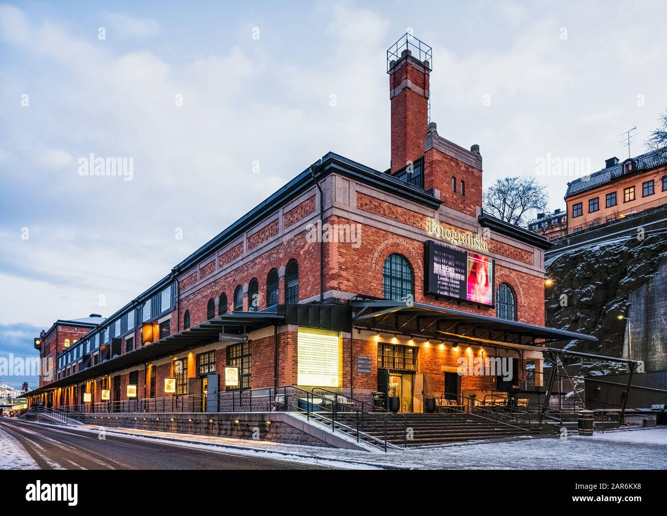 Fotografiska museet, Stockholm, Sweden. Stock Photo