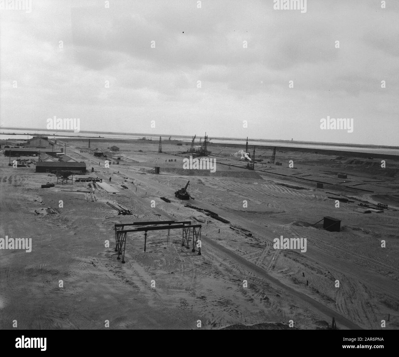 Work on the Delta Works Date 28 May 1959 Keywords hydraulic