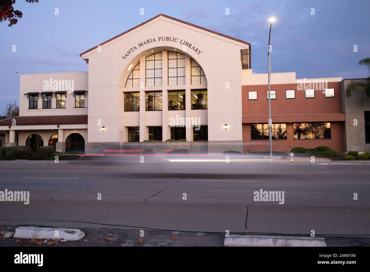 Santa Maria Public Library in California, USA Stock Photo Alamy